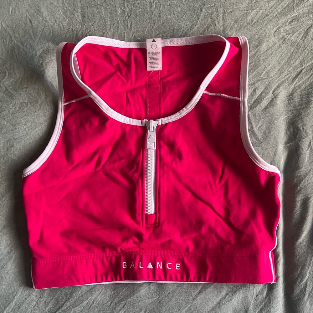 Balance Athletica Pink Isotope Bra